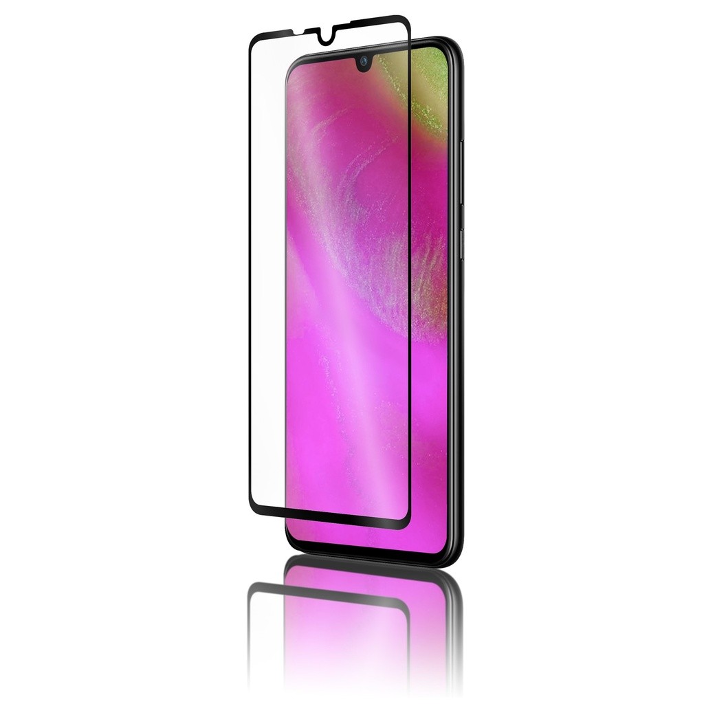 Huawei P30 - Black Tempered Glass Screen Protector