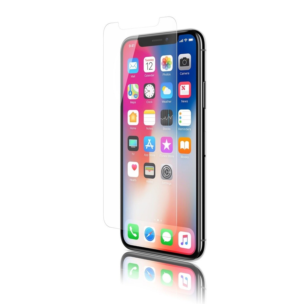 iPhone Xs Max - HD Clear Tempered Glass Screen Protector
