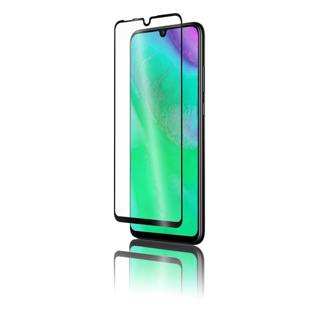 Huawei P30 Lite - Black Tempered Glass Screen Protector