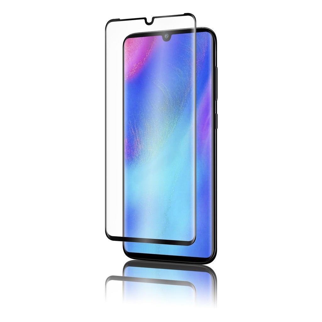 Huawei P30 Pro - Black Tempered Glass Screen Protector